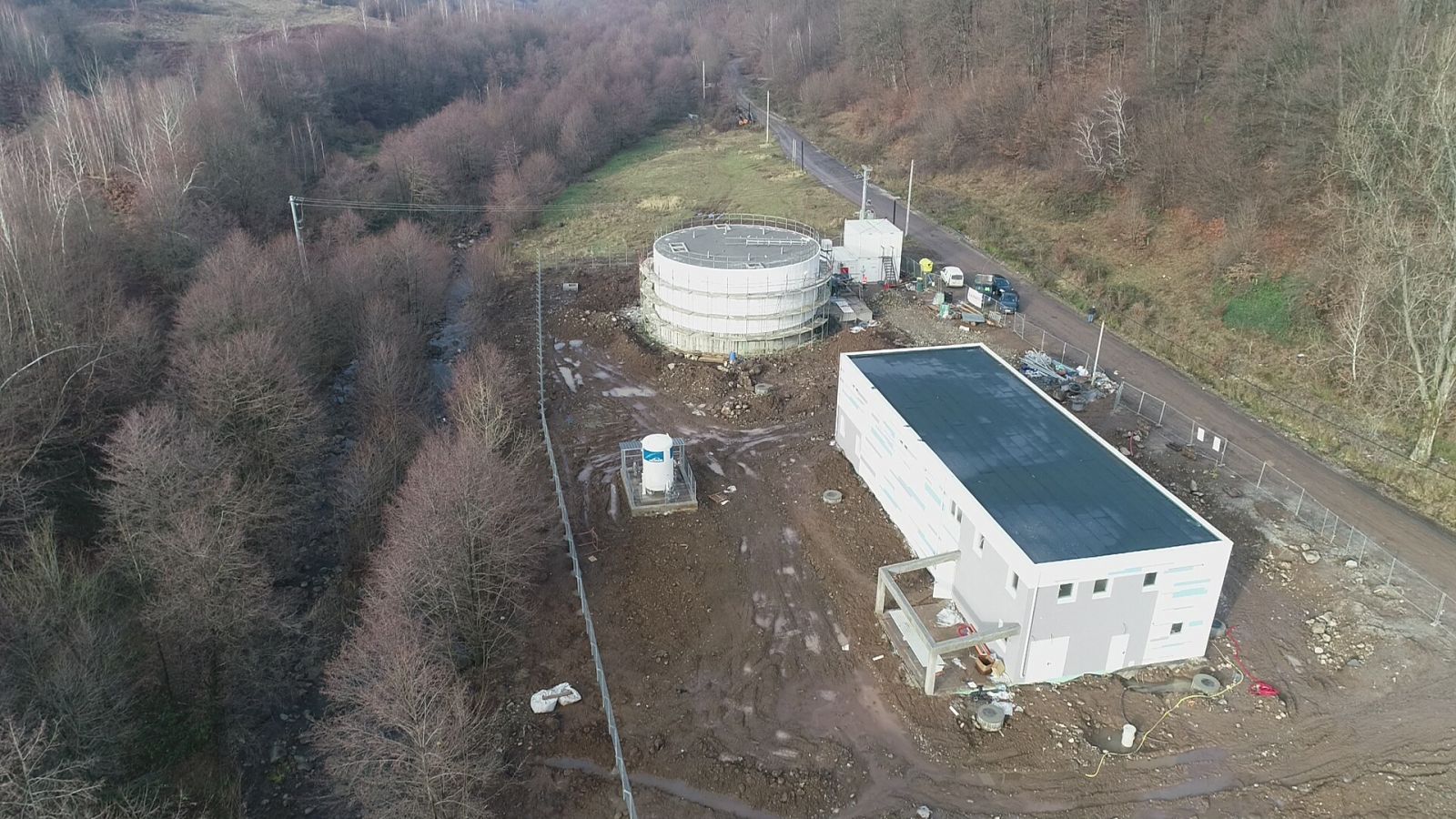 Construcția gospodarie de apă nouă în localitatea Huta Certeze CL11